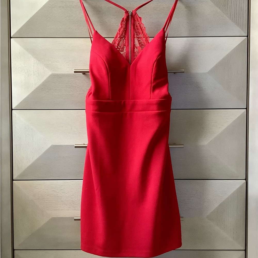 CITY TRIANGLES JUNIORS RED DRESS - SIZE 5